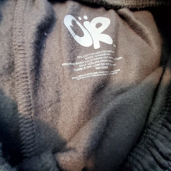 Olivia Rodrigo Lounge Sweatpants Size M Cotton & Polyester Gray Mid-rise fit - Picture 4 of 7